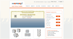 Desktop Screenshot of ep-ru.mersen.com